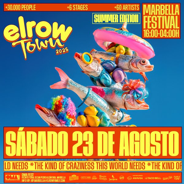 elrow Town Marbella 2025